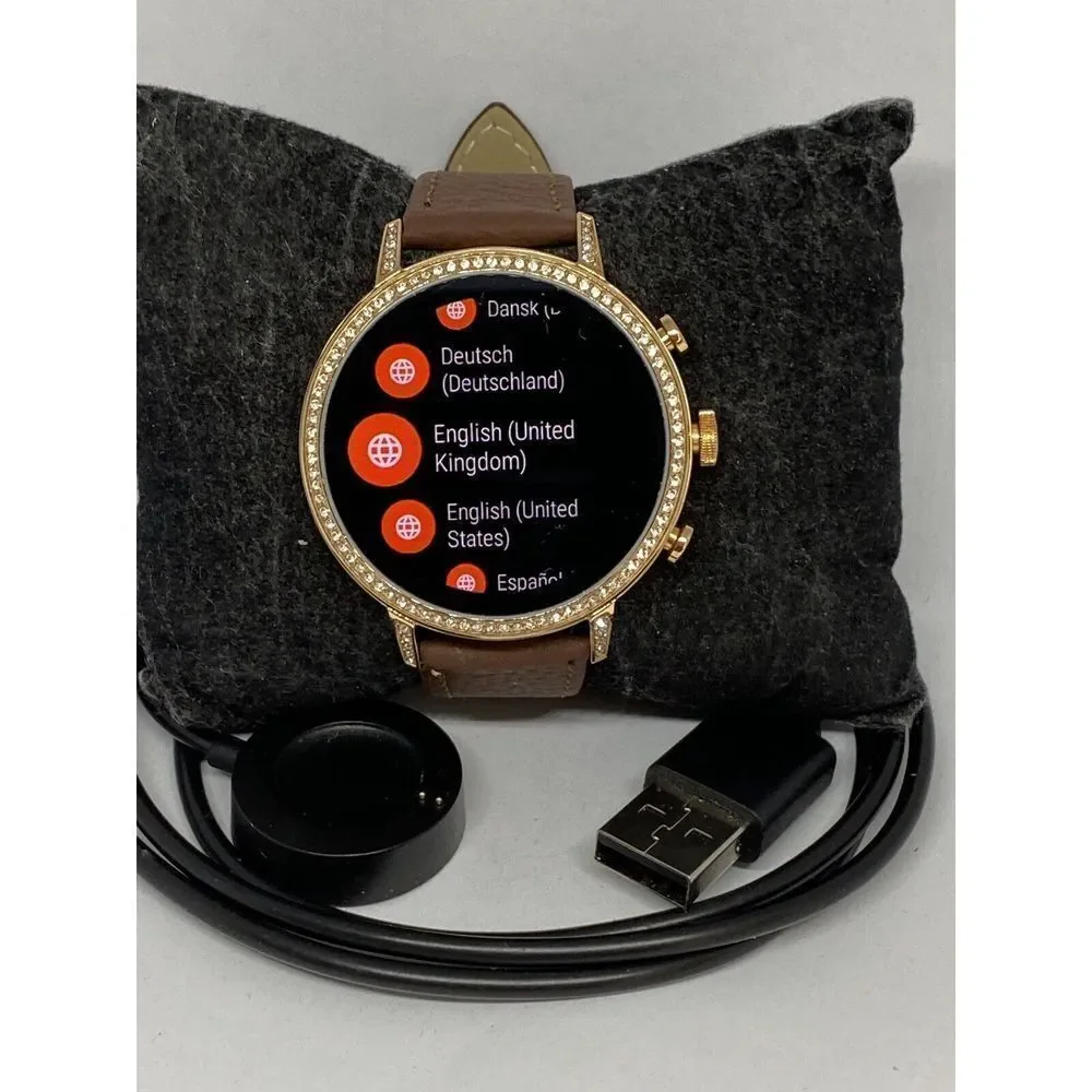 Fossil Gen 4 Authentic Digital Dial Smart Watch Custom Band FTW6011 LT413
